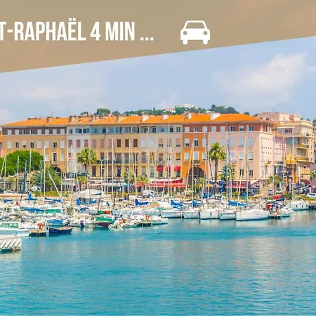 Appartement Appt Vue 5 Min Centre Et Saint-Raphaël